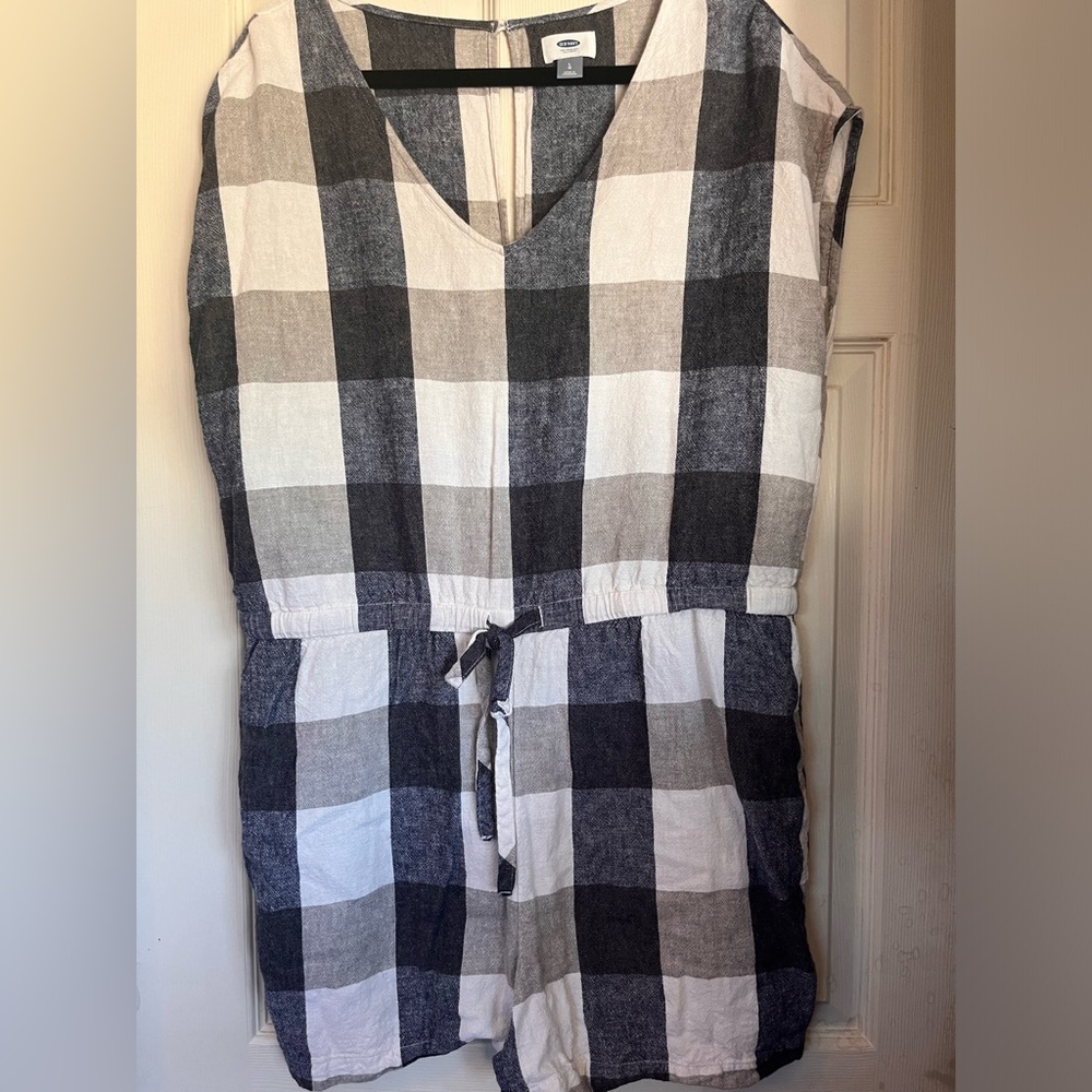 Old Navy Plaid Romper